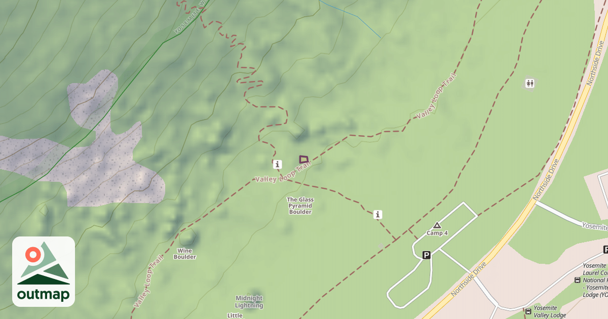 Map of Kor Boulder