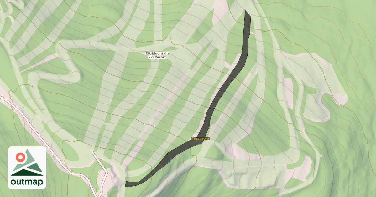Map of Tuscarora