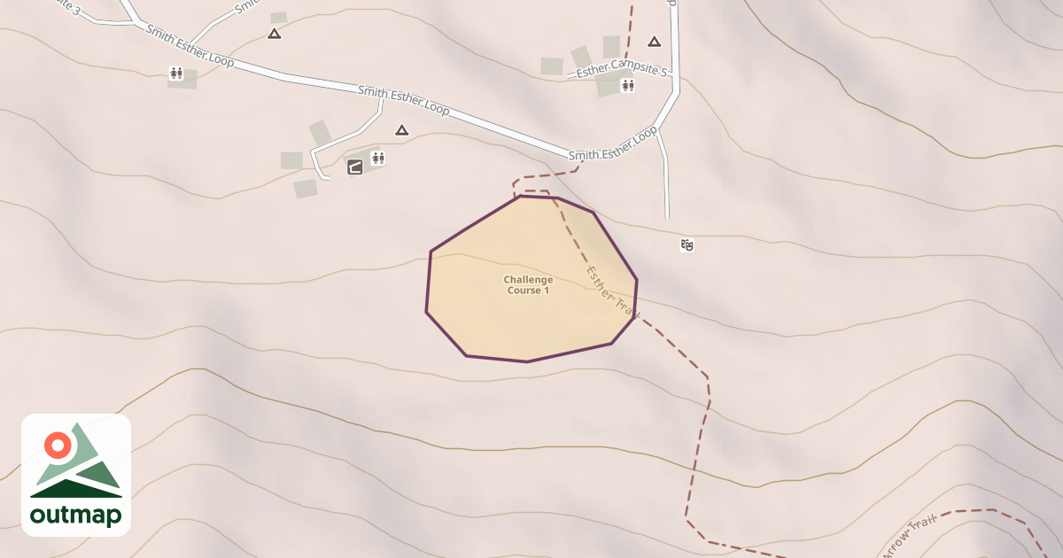 Map of Challenge Course 1