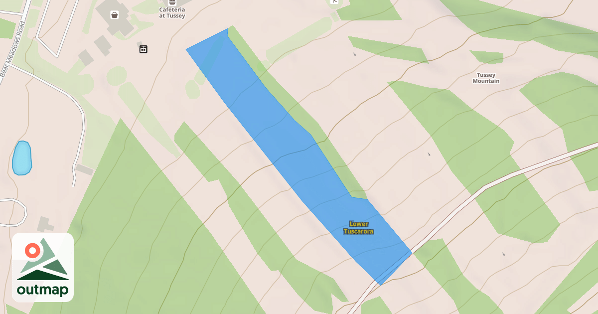 Map of Lower Tuscarora