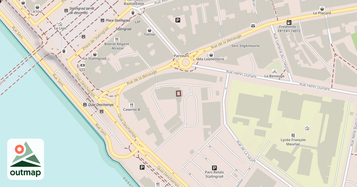 Map of Climbing Wall