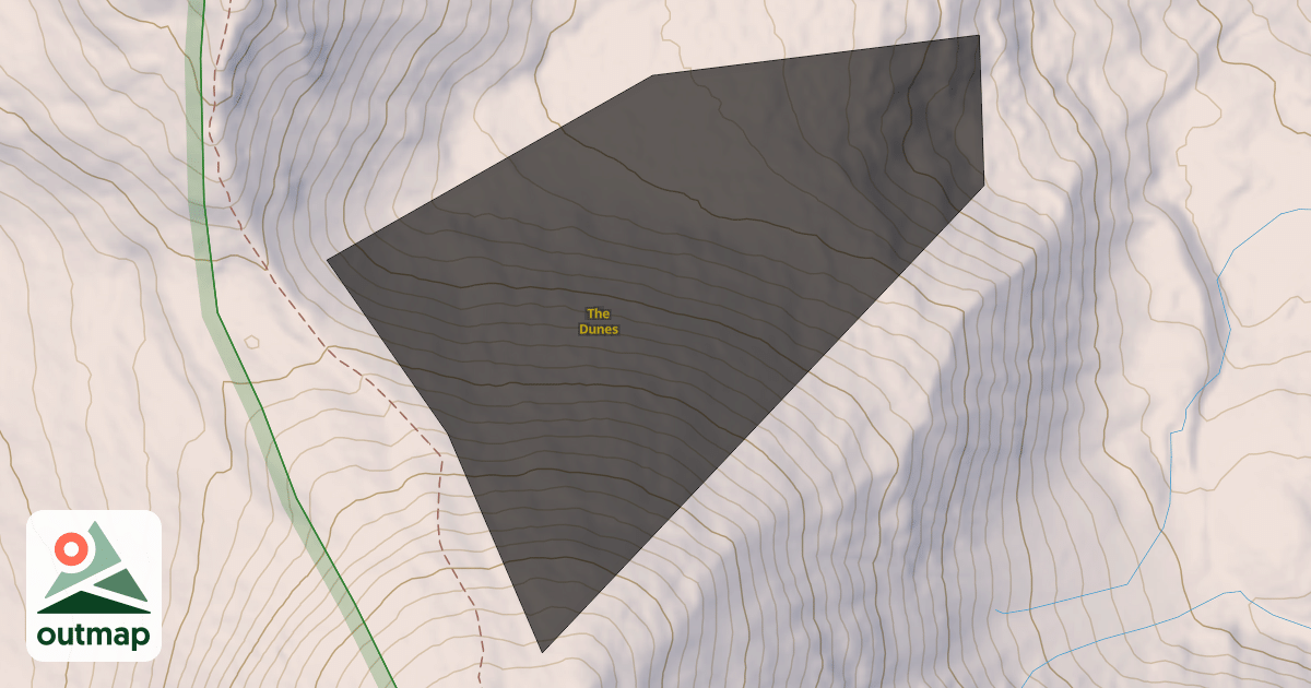 Map of The Dunes