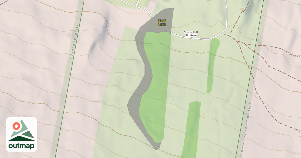 Map of Back Trail