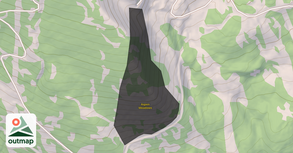 Map of Aspen Meadows