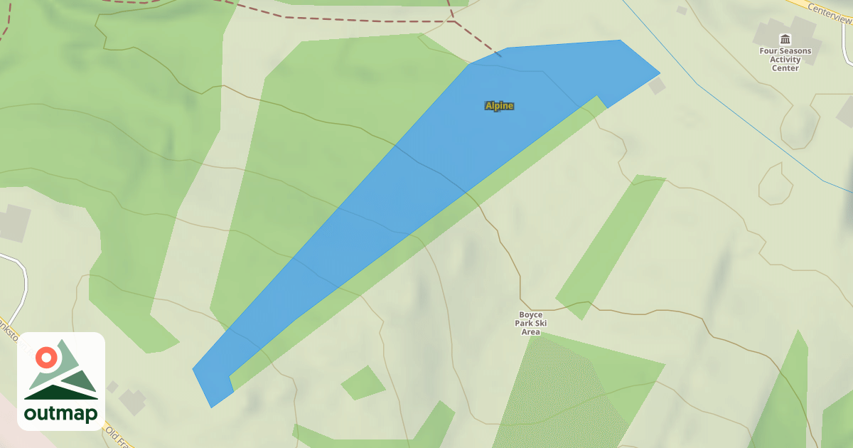 Map of Alpine