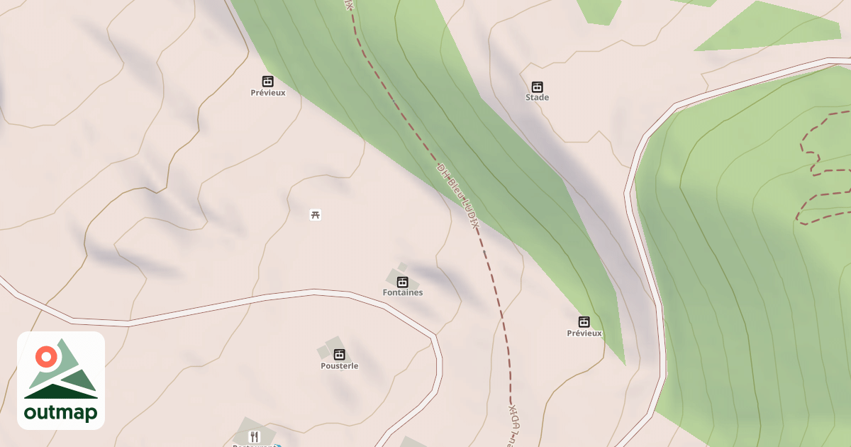 Map of Snowpark de Prévieux