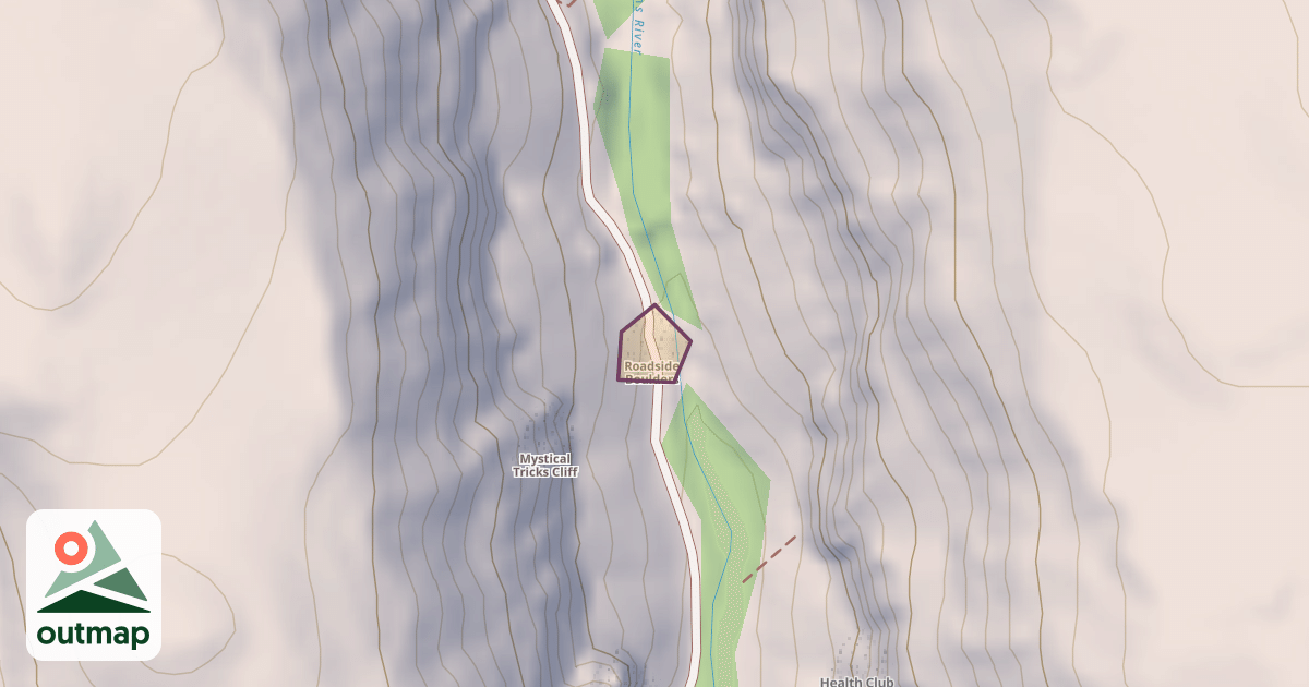 Map of Roadside Boulders