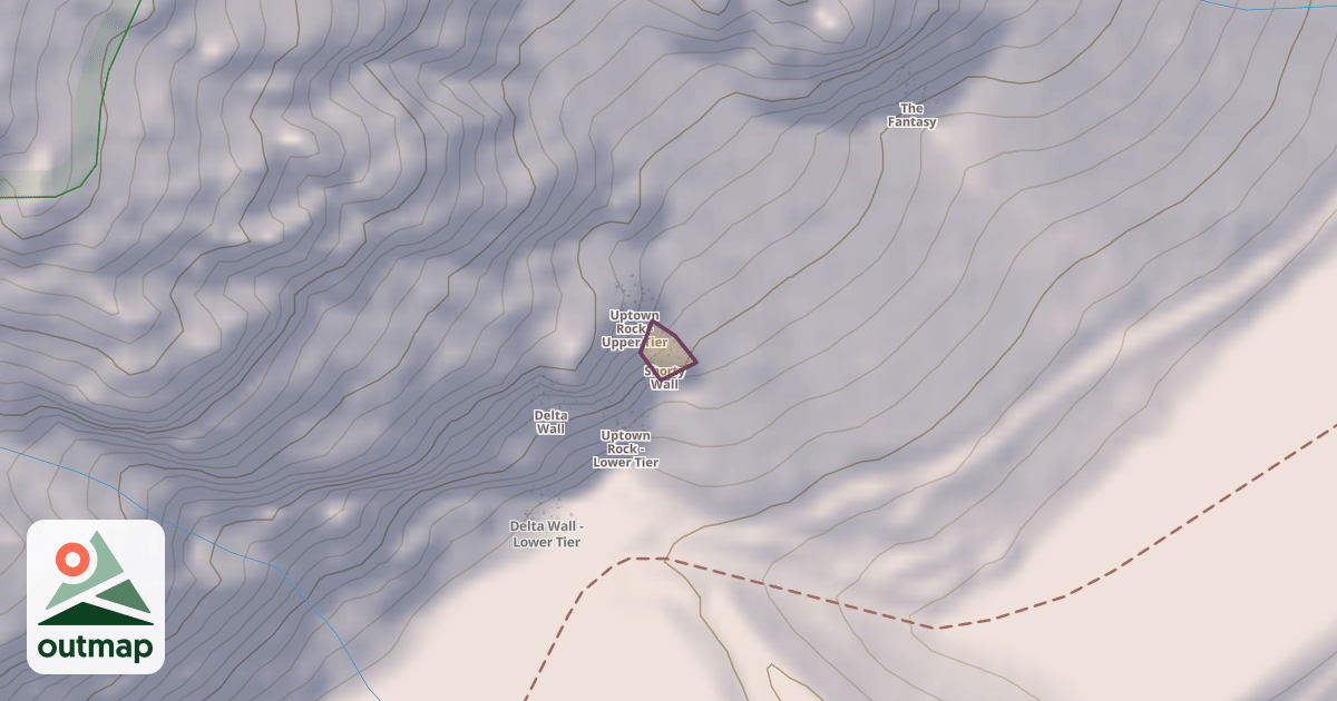 Map of Shorty Wall