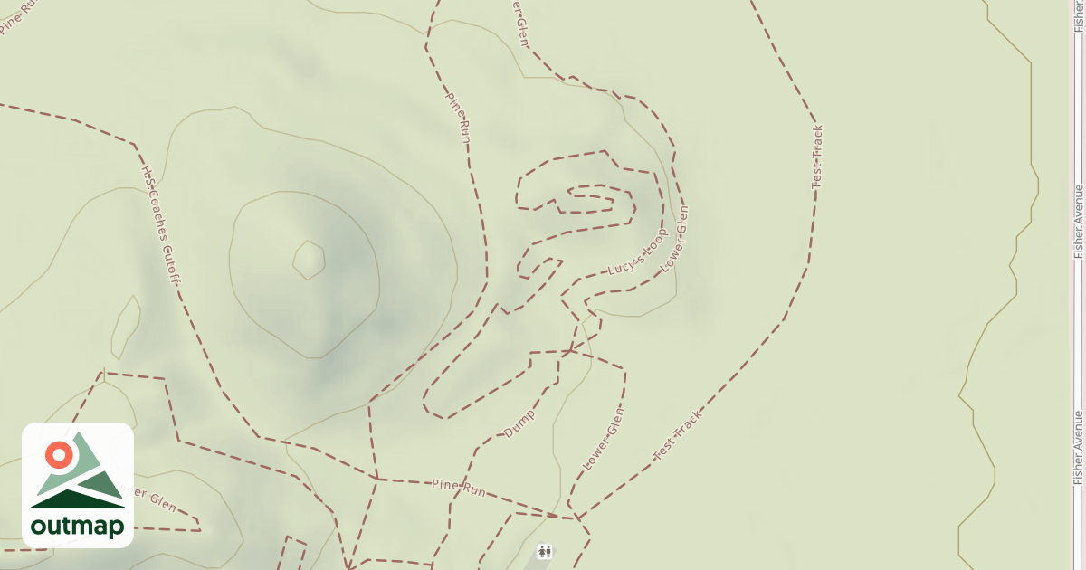 Map of Lucy's Loop