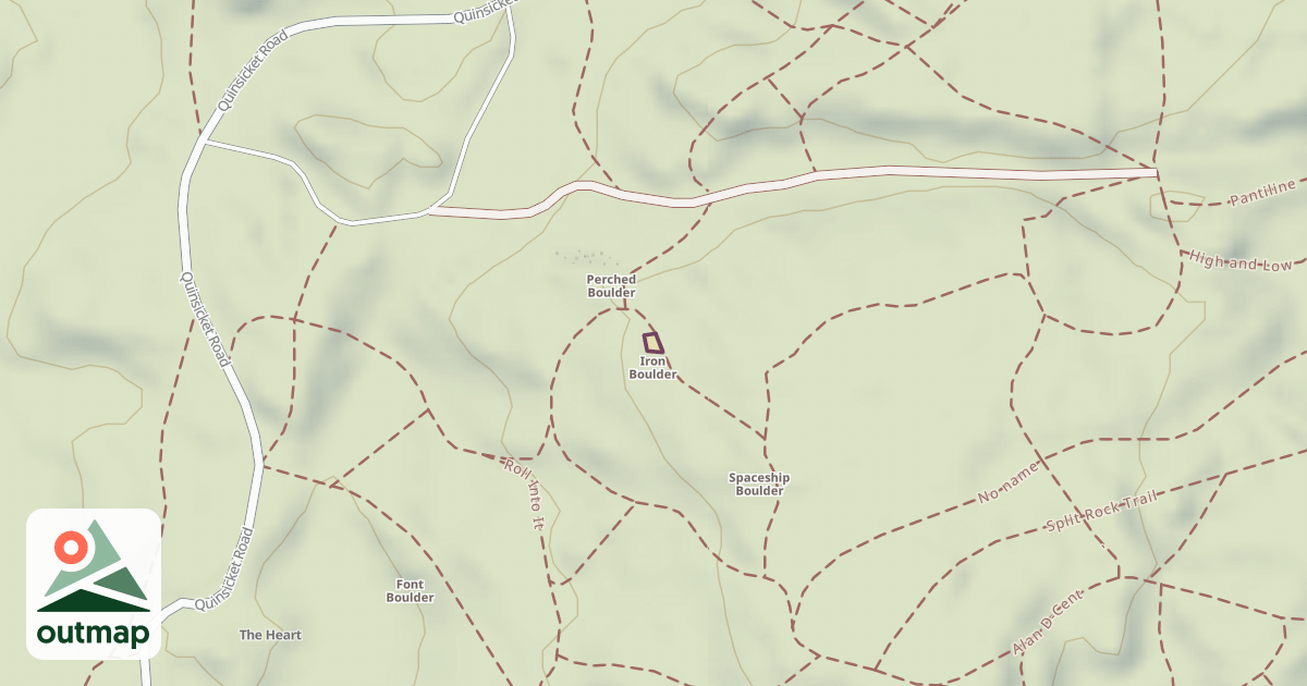 Map of Iron Boulder