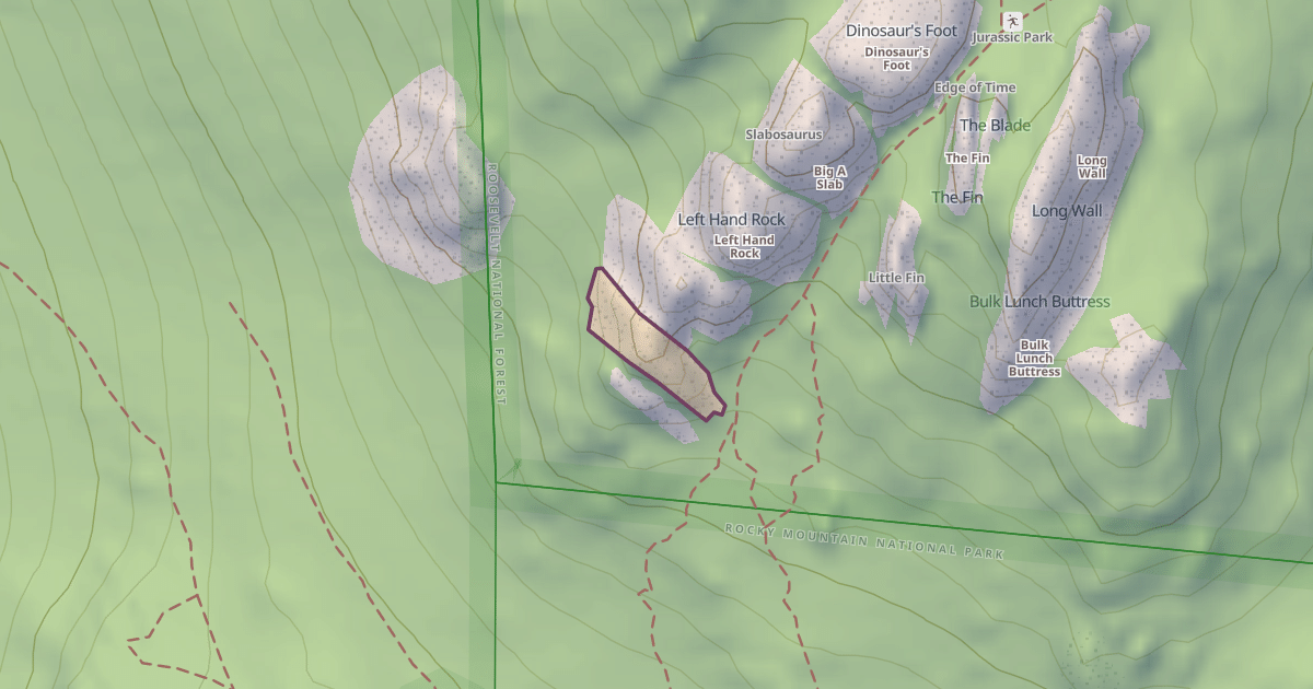 Map preview of Climbing Crag