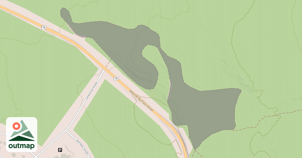 Map of Orange Trail