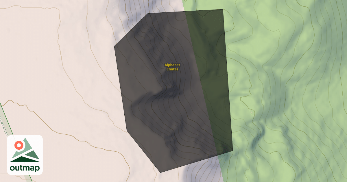 Map of Alphabet Chutes