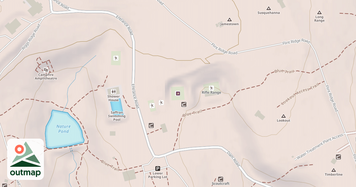 Map of Climbing Tower