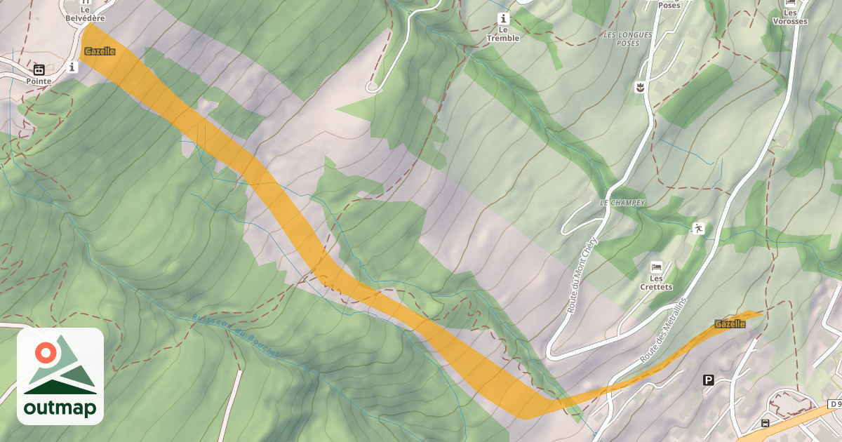Map of Gazelle