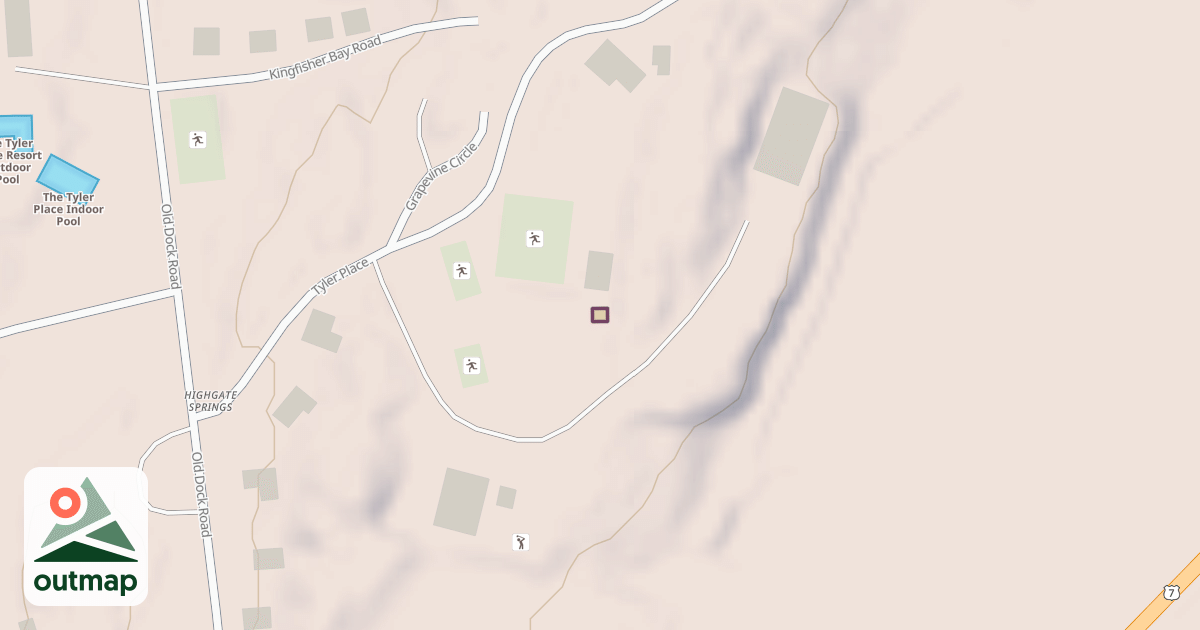 Map of Climbing Gym