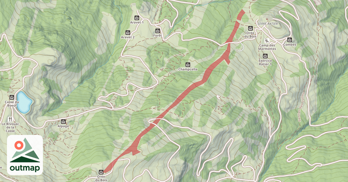 Map of Pylônes