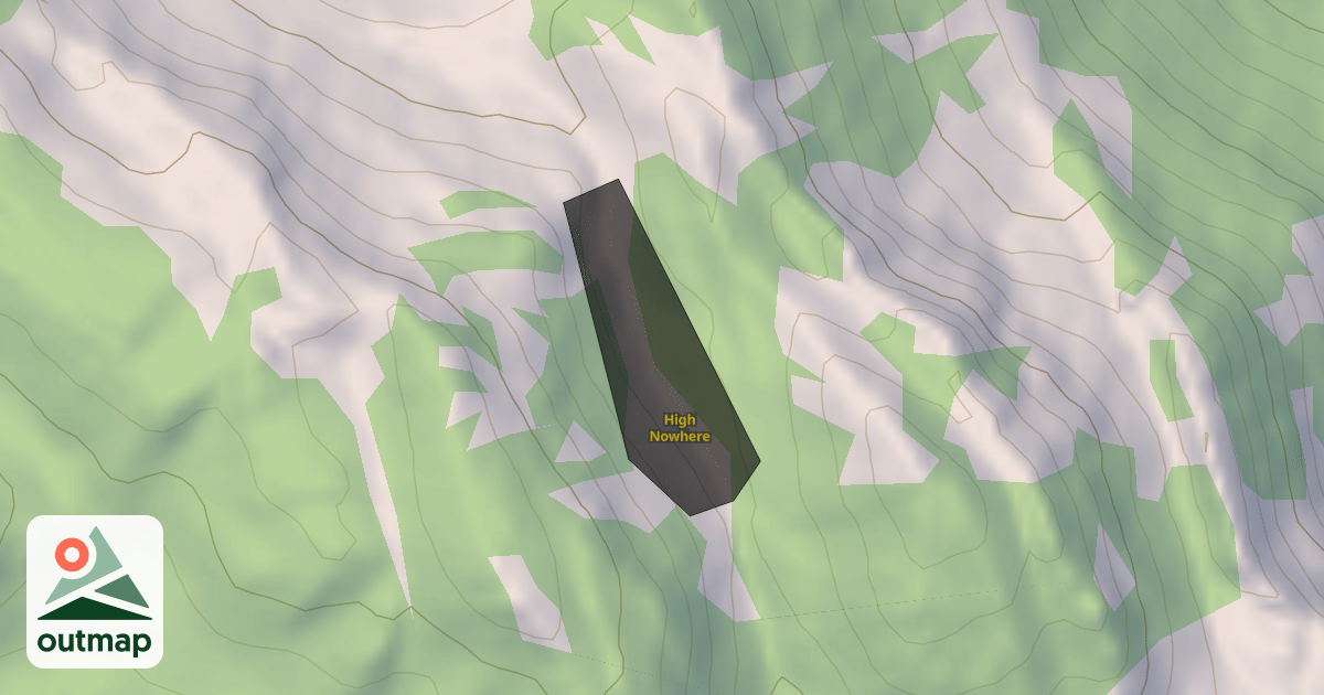 Map of High Nowhere