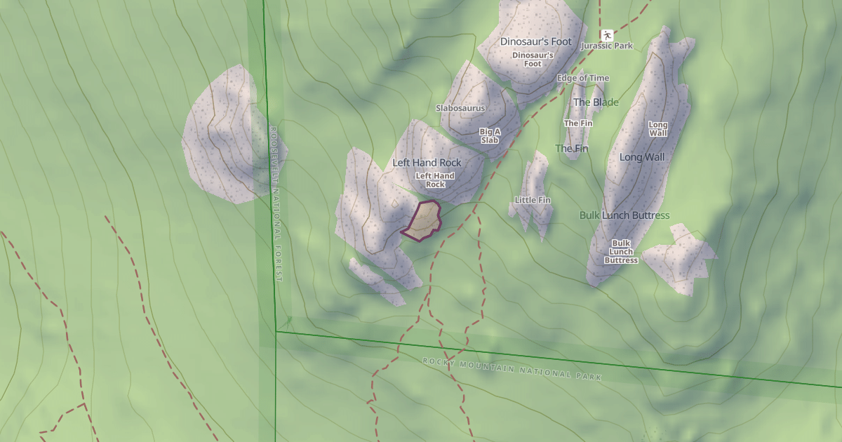 Map preview of Climbing Crag