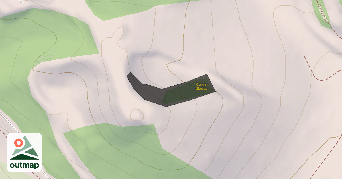 Map of Gorge Glades