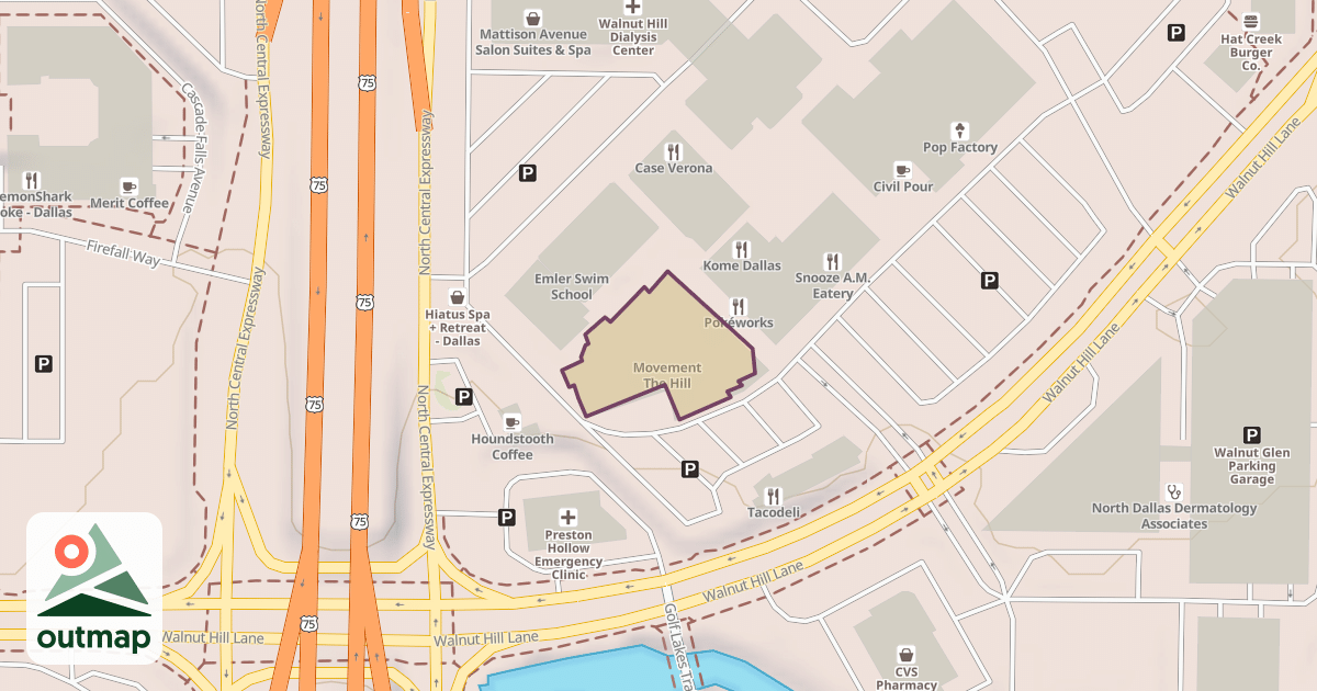 Map of Movement The Hill