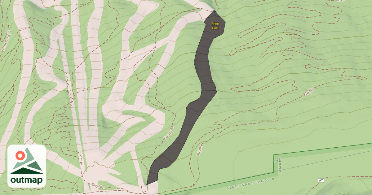 Map of Free Fall