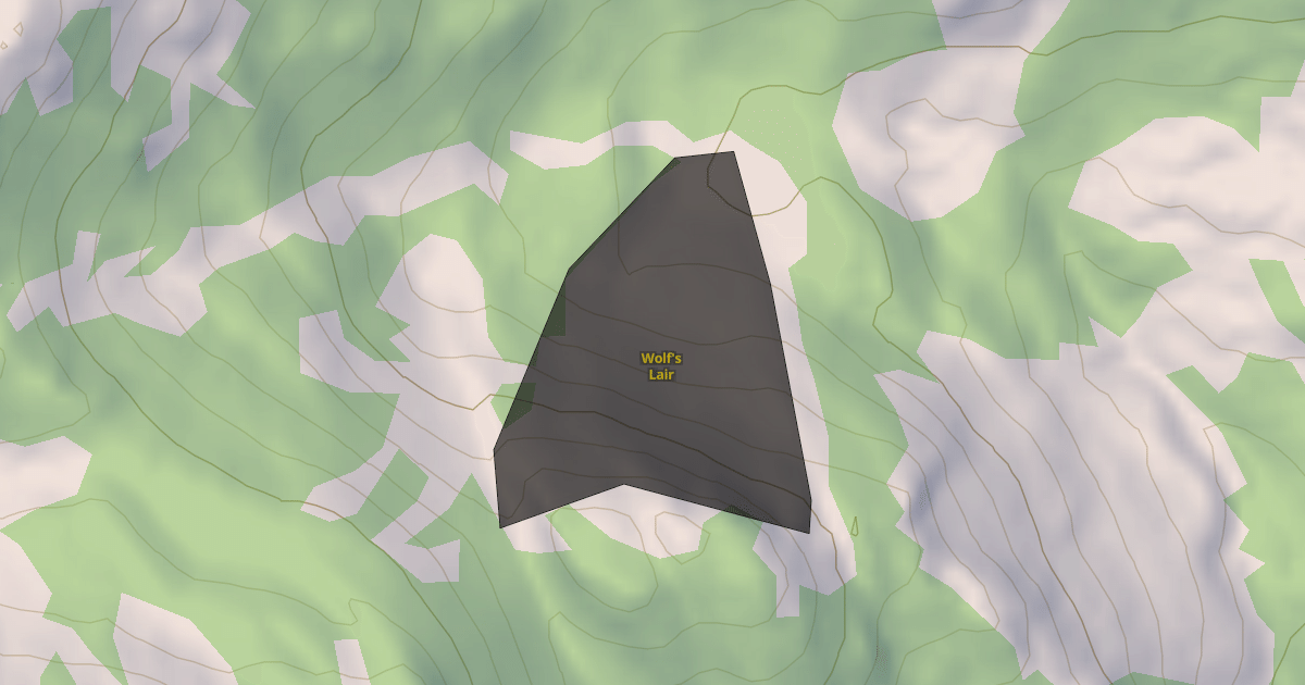 Map preview of Wolf's Lair