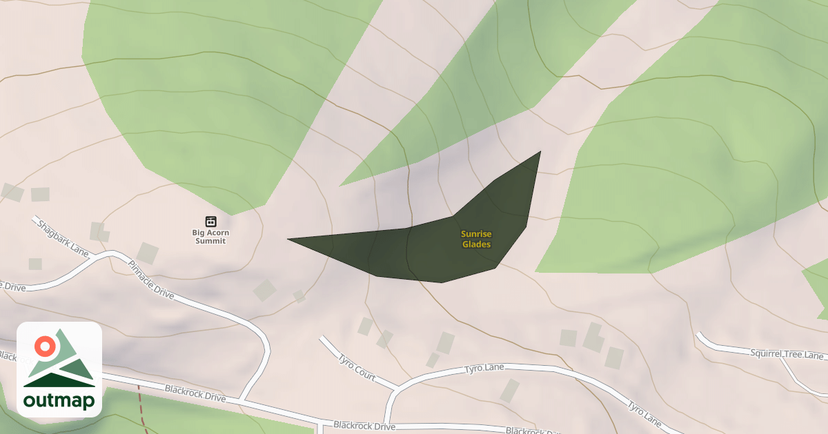 Map of Sunrise Glades