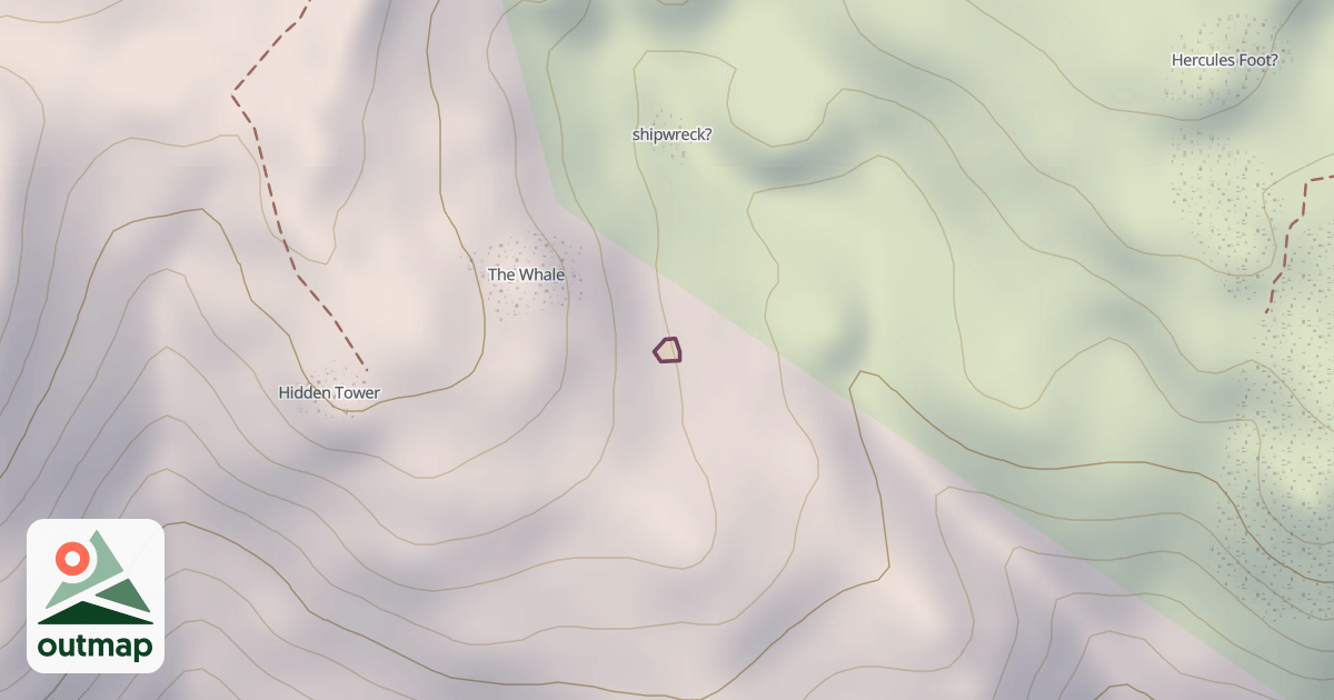 Map of Camel Back