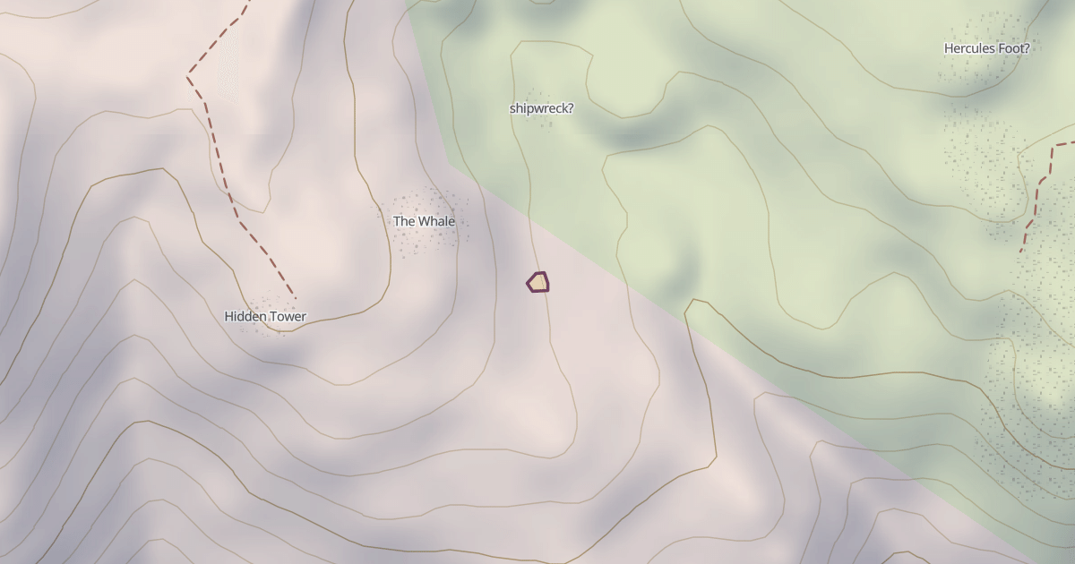 Map preview of Camel Back