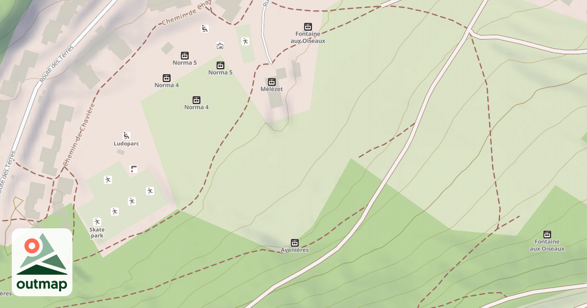 Map of Sledge run