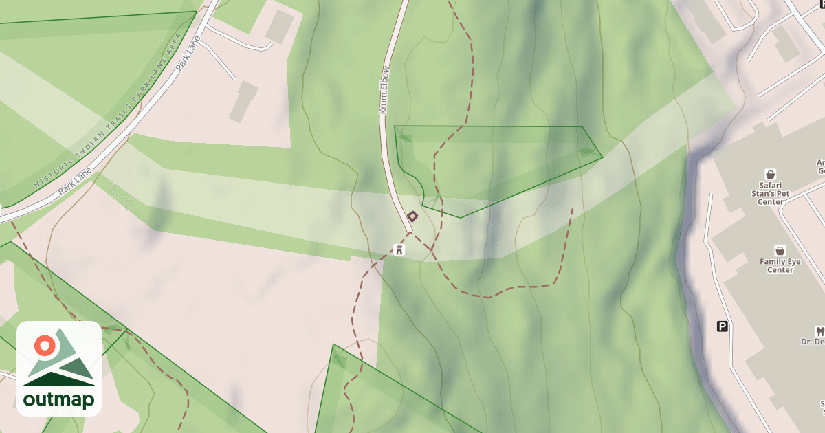 Map of Climbing Boulder