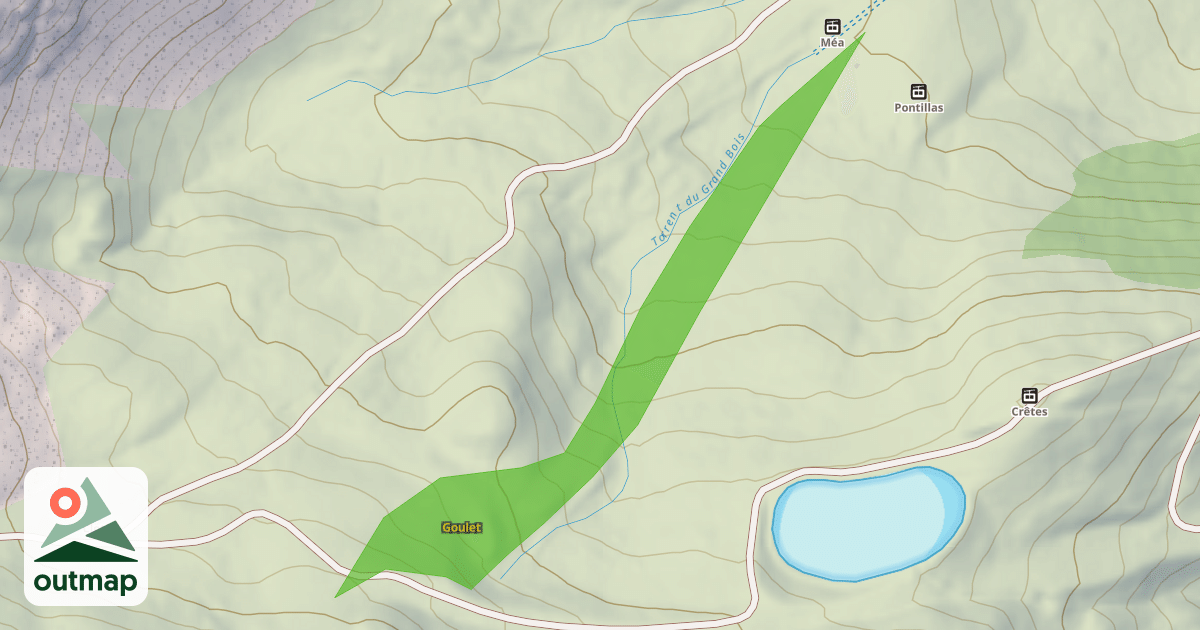 Map of Goulet