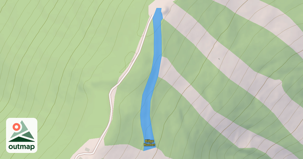 Map of Ridge Runner