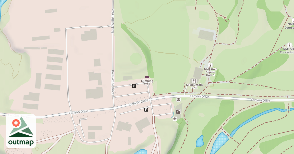 Map of Climbing Wall