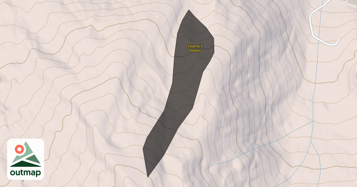 Map of Charlie's Glades