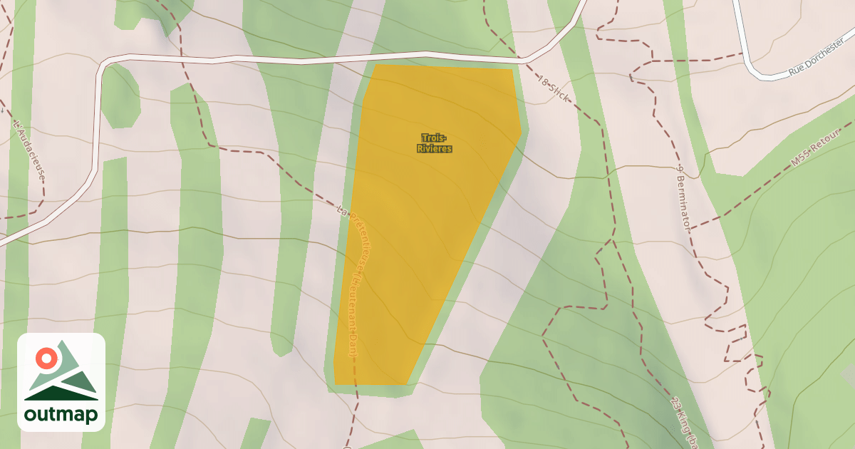 Map of Trois-Rivieres