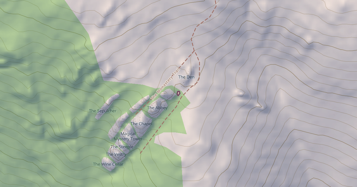 Map preview of Not So Hairy Pin