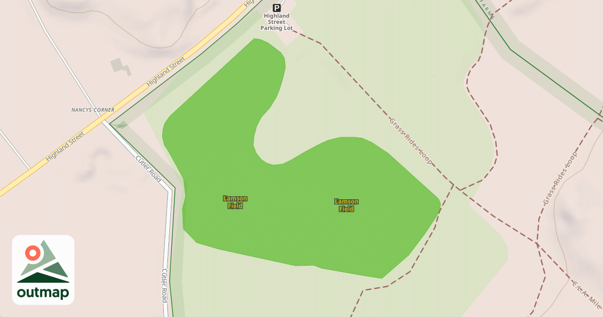 Map of Lamson Field