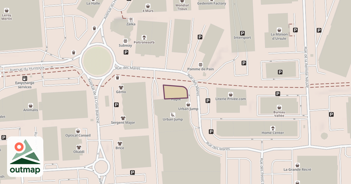 Map of Hapik
