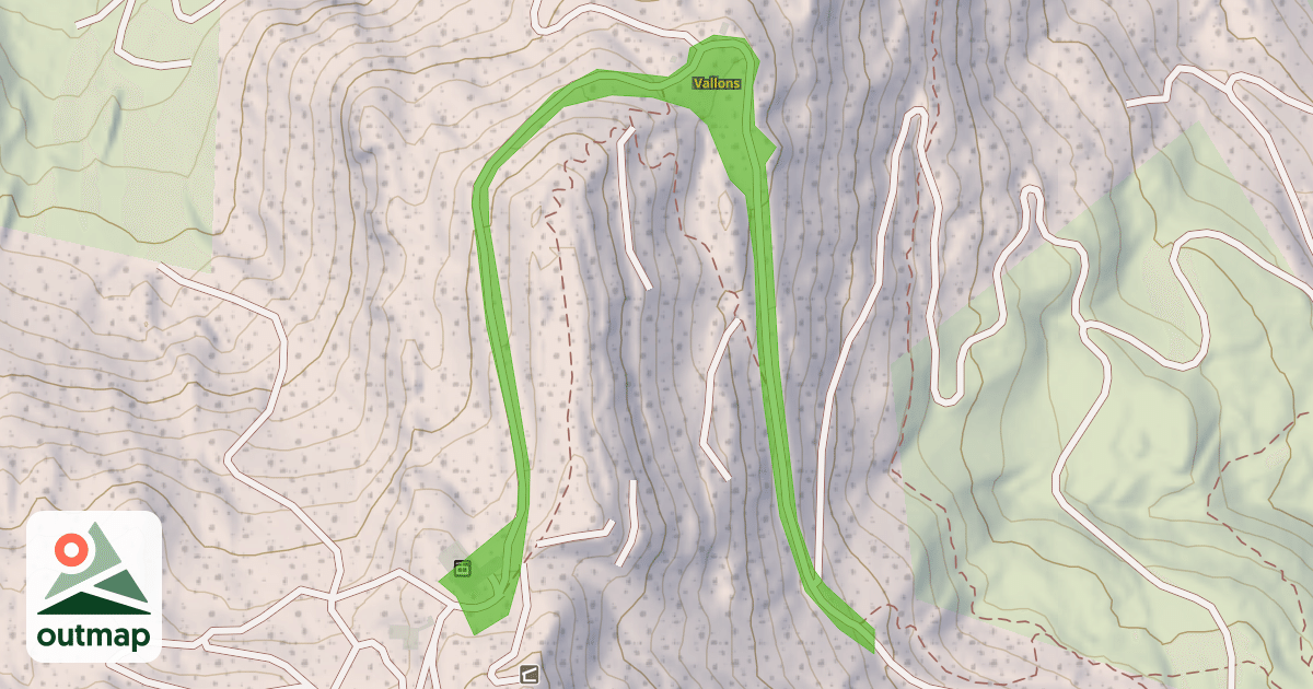 Map of Vallons