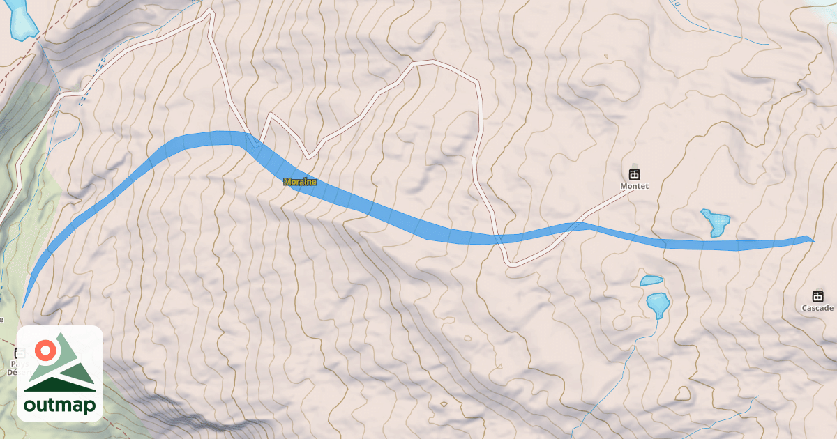 Map of Moraine