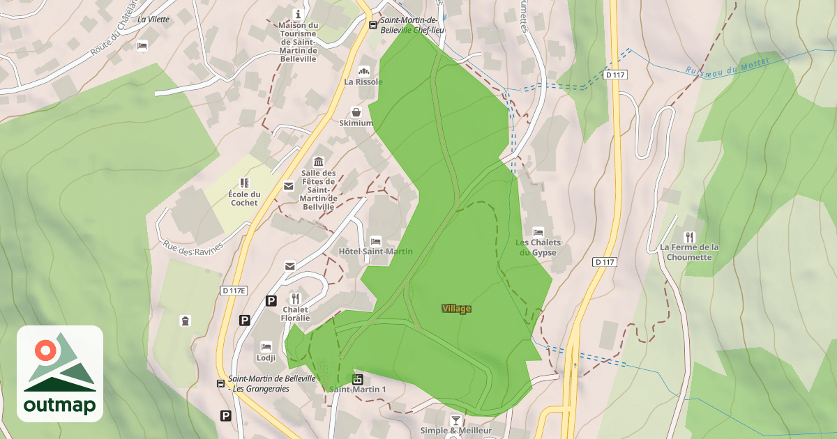Map of Village