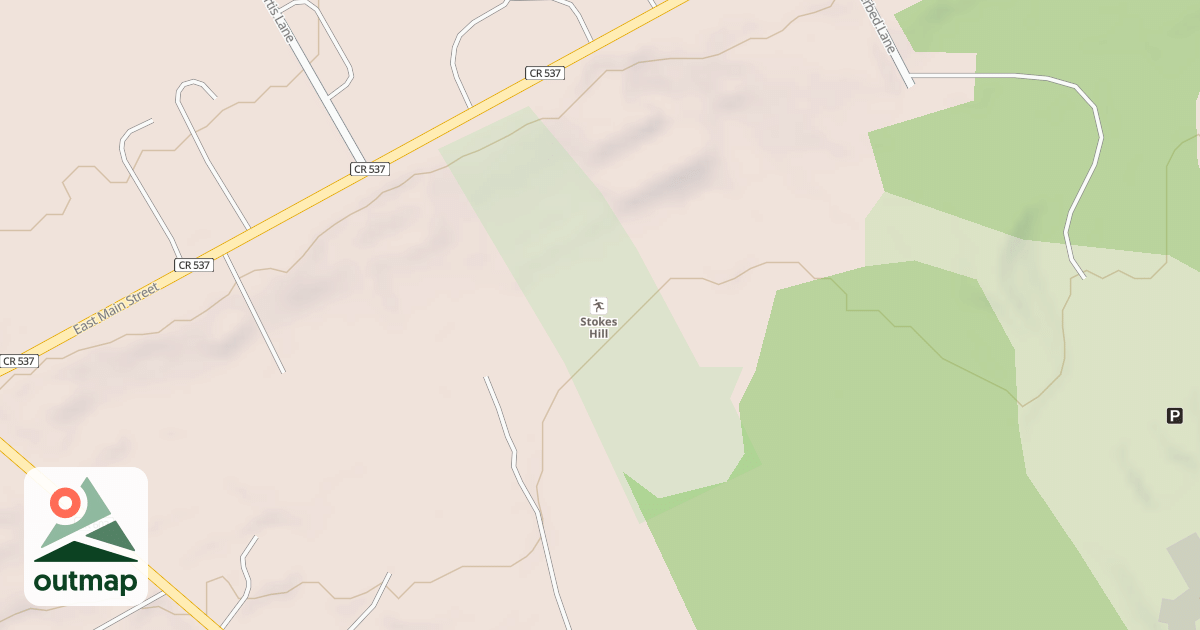 Map of Stokes Hill