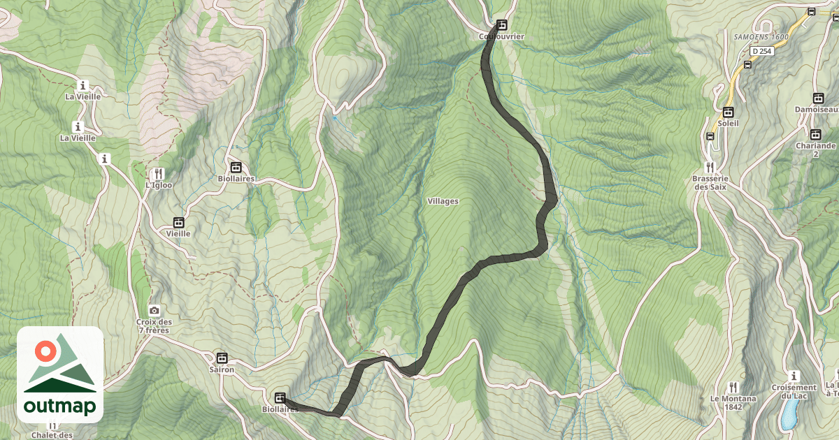 Map of Paccoty