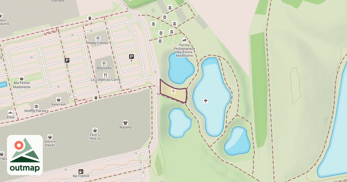 Map of Climbing Site