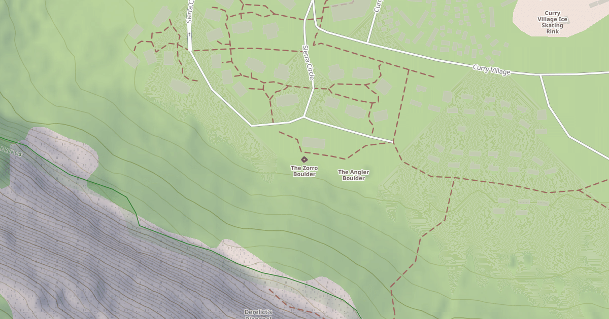 Map preview of The Zorro Boulder