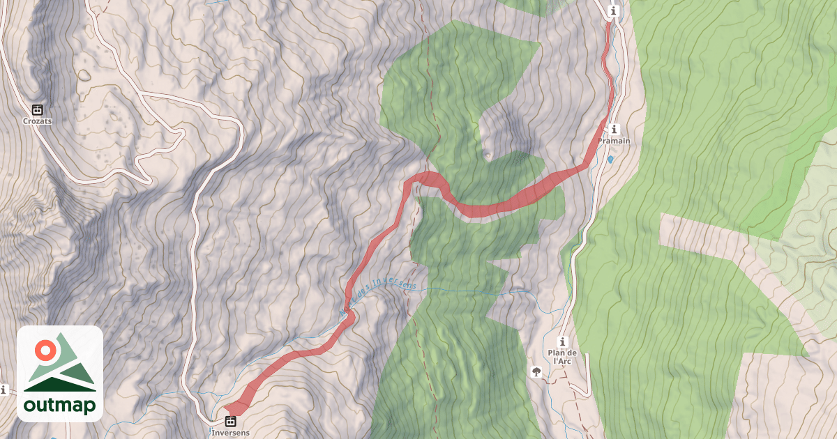 Map of Crozats