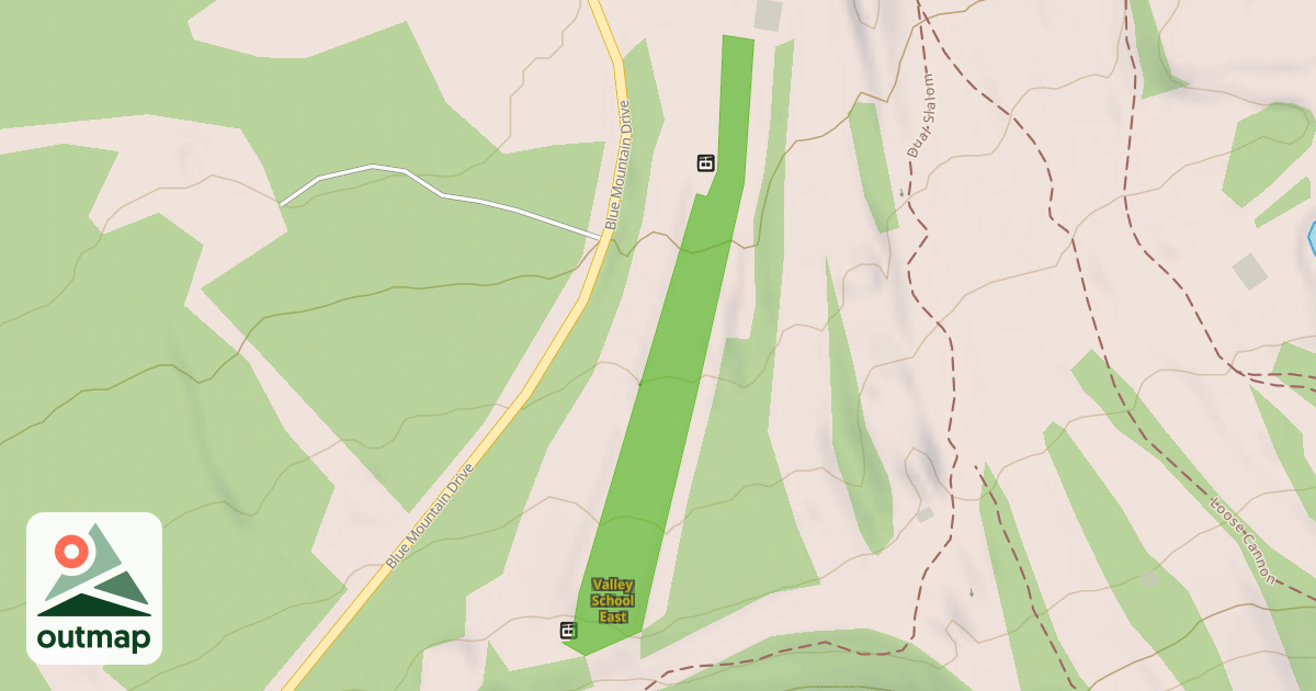 Map of Valley School East
