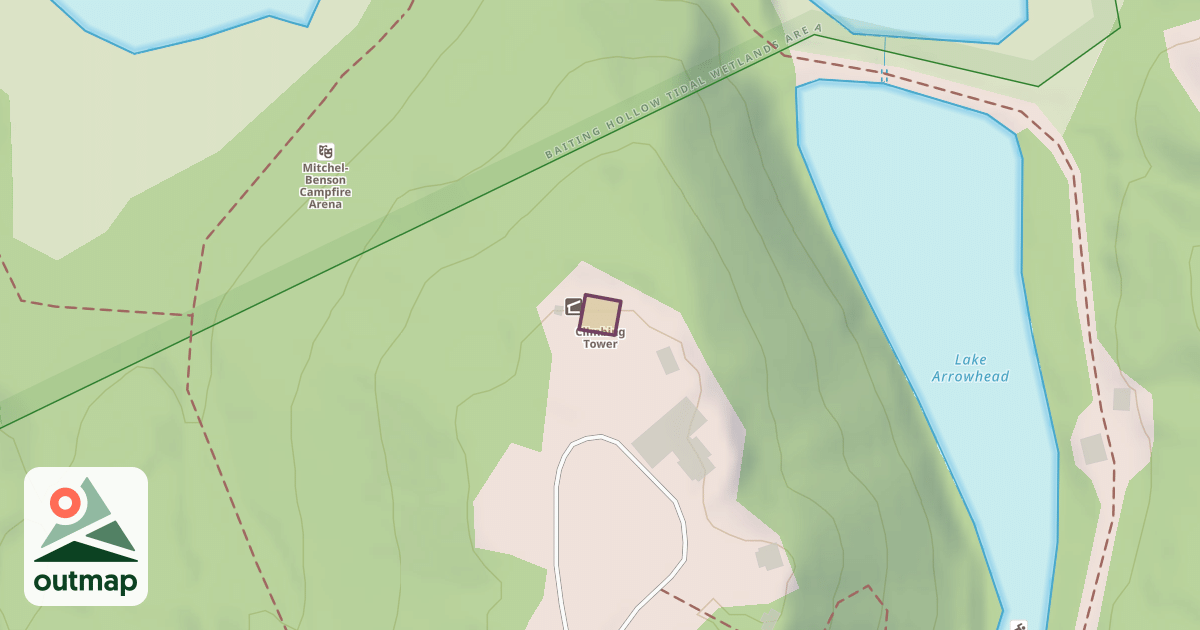 Map of Climbing Tower